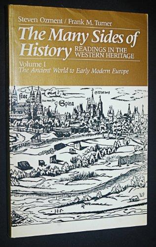 Book The Many Sides of History: Readings in the Western Heritage : The Ancient World to Early Modern Europe free
