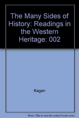 Book The Many Sides of History: Readings in the Western Heritage free