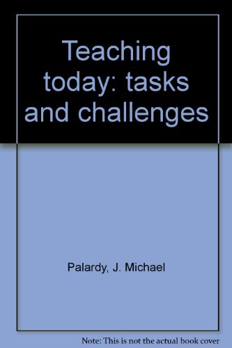 Book Teaching Today: Tasks And Challenges free