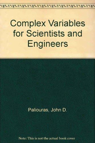 Book Complex variables for scientists and engineers free