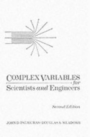 Book Complex Variables for Scientists and Engineers free
