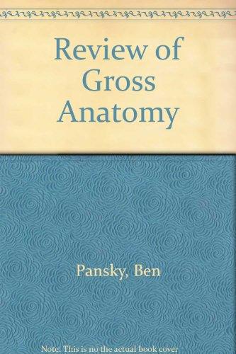 Book Review of gross anatomy: Text and illustrations free