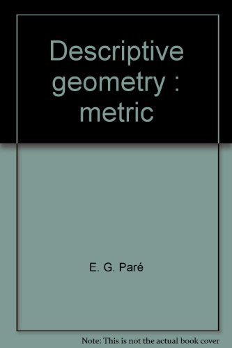 Book Descriptive geometry: Metric free
