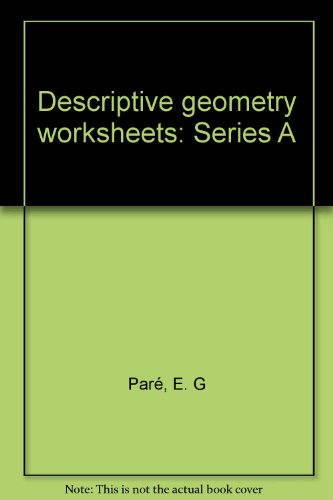 Book Descriptive geometry worksheets: Series A free