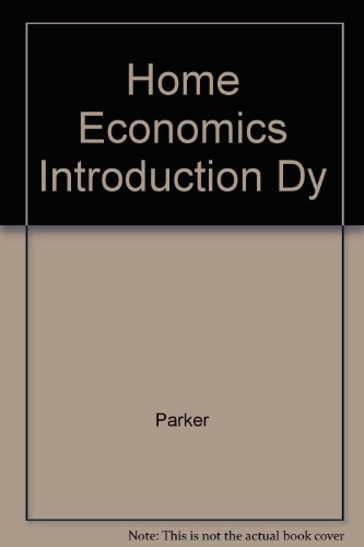 Book Home Economics: An Introduction To A Dynamic Profession free
