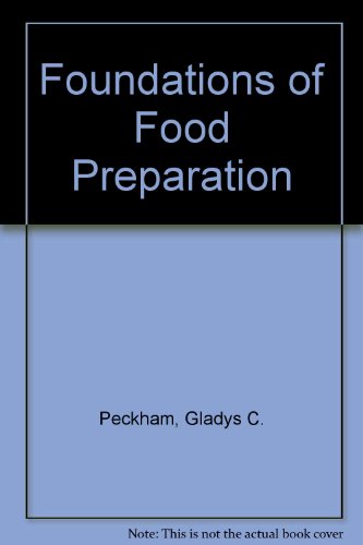 Book Foundations of food preparation free