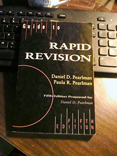 Book Guide To Rapid Revision free