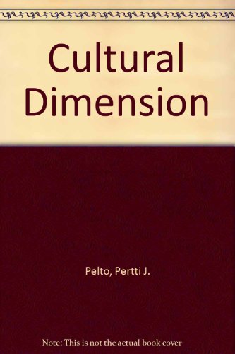 Book The Cultural Dimension of the Human Adventure free