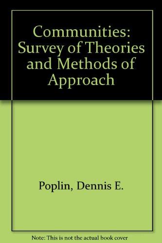Book Communities: A Survey of Theories and Methods of Research free