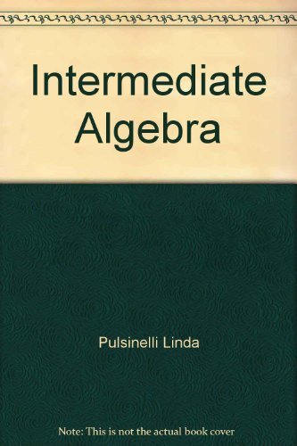 Book Intermediate Algebra free