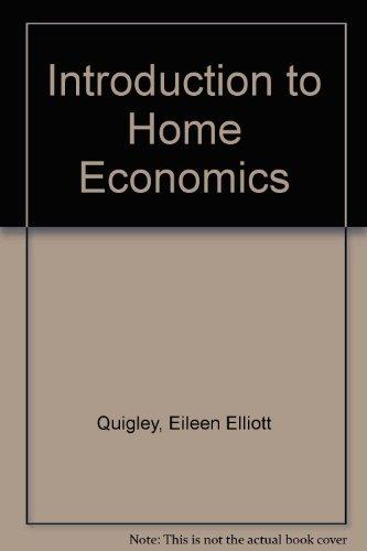 Book Introduction To Home Economics free