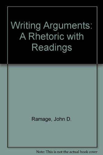 Book Writing Arguments: A Rhetoric With Readings free