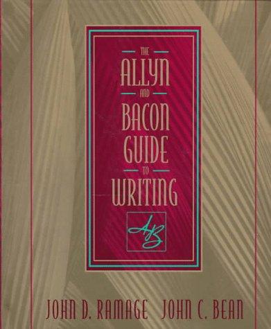 Book Allyn & Bacon Guide to Writing, The free