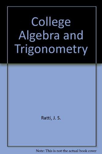 Book College algebra and trigonometry free