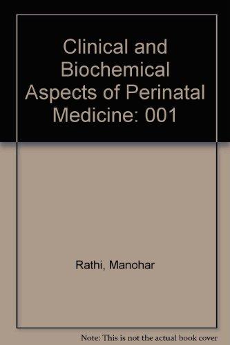 Book Clinical Aspects Of Perinatal Medicine free