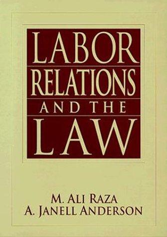 Book Labor Relations And The Law free