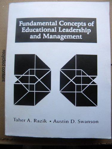 Book Fundamental Concepts of Educational Leadership and Management free