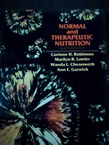 Book Normal and therapeutic nutrition free