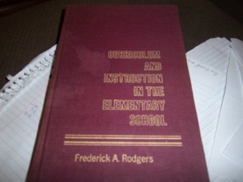 Book Curriculum and Instruction in the Elementary School free