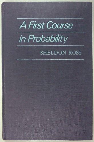 Book A first course in probability free