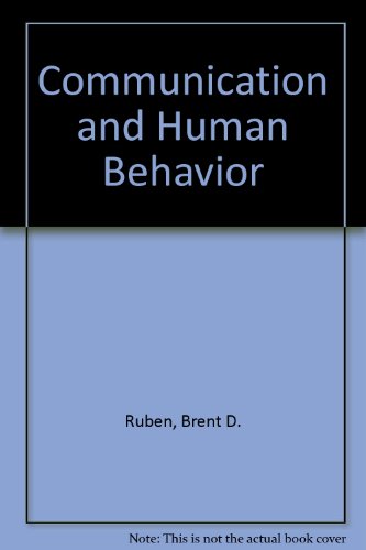 Book Communication and Human Behavior free