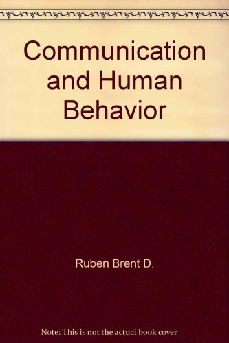 Book Communication and Human Behavior free