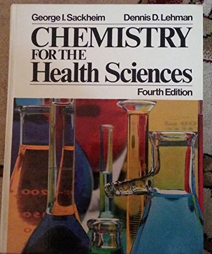 Book Chemistry for the health sciences free