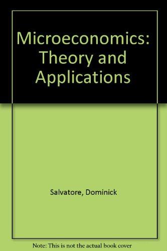 Book Microeconomics: Theory and applications free