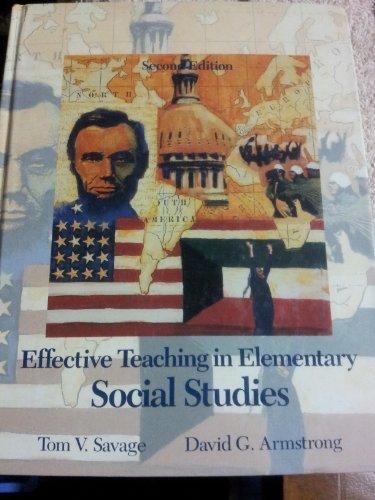 Book Effective Teaching In Elementary Social Studies free