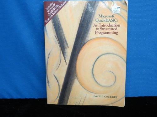 Book Microsoft Quickbasic: An Introduction to Structured Programming/Book and Disk free
