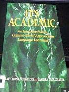 Book It's Academic: An Integrated Skills Content-Based Approach to Language Learning free