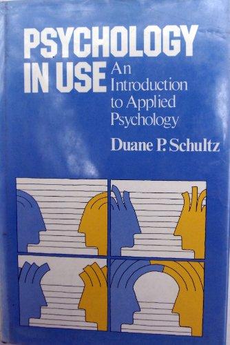 Book Psychology In Use An Introduction To Applied Psychology free