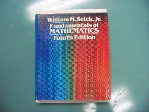 Book Fundamentals Of Mathematics free