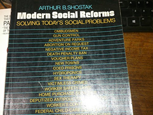 Book Modern social reforms;: Solving today's social problems free