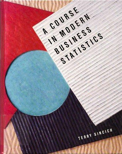 Book A Course In Modern Business Statistics free