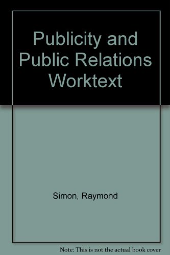 Book Publicity and Public Relations Worktext free