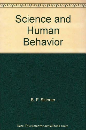Book Science and Human Behavior. free