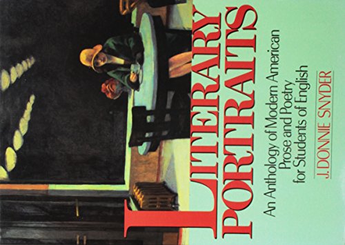 Book Literary Portraits: An Anthology Of Modern American Prose And Poetry For Students Of English free