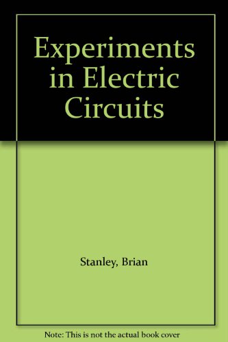 Book Experiments in Electric Circuits free