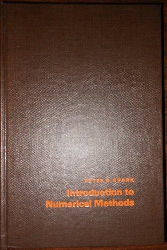 Book Introduction To Numerical Methods free