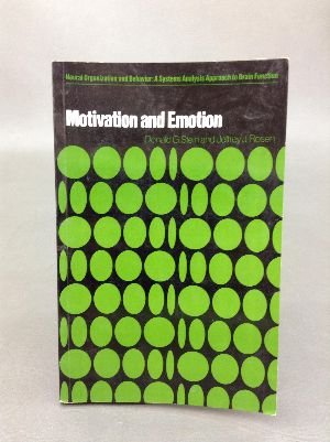 Book Motivation And Emotion (neural Organization And Behavior) free