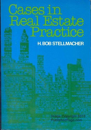 Book Cases In Real Estate Practice free