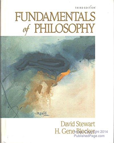 Book Fundamentals Of Philosophy free