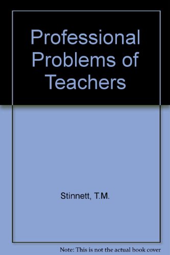 Book Professional Problems Of Teachers free