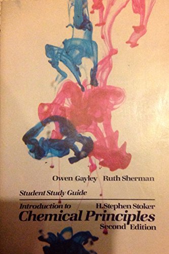 Book Student Study Guide, Introduction To Chemical Principles, Second Edition free