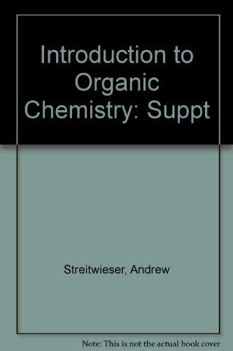 Book Introduction To Organic Chemistry: Suppt free