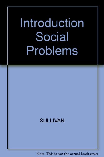 Book Introduction Social Problems free
