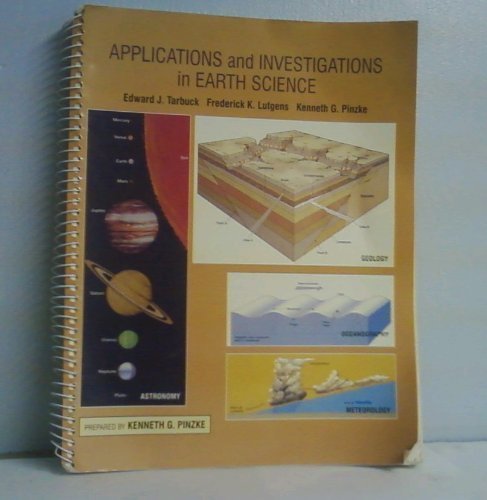 Book Applications and Investigations in Earth Science free