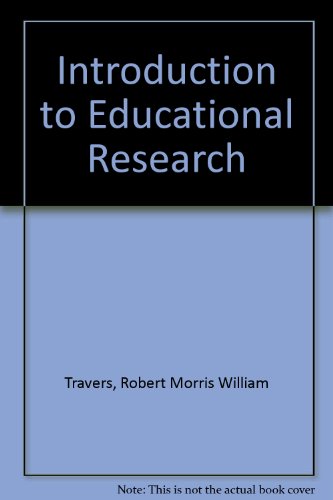 Book An introduction to educational research free