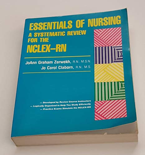 Book Essentials Of Nursing: A Systematic Review For The Nclex-rn free